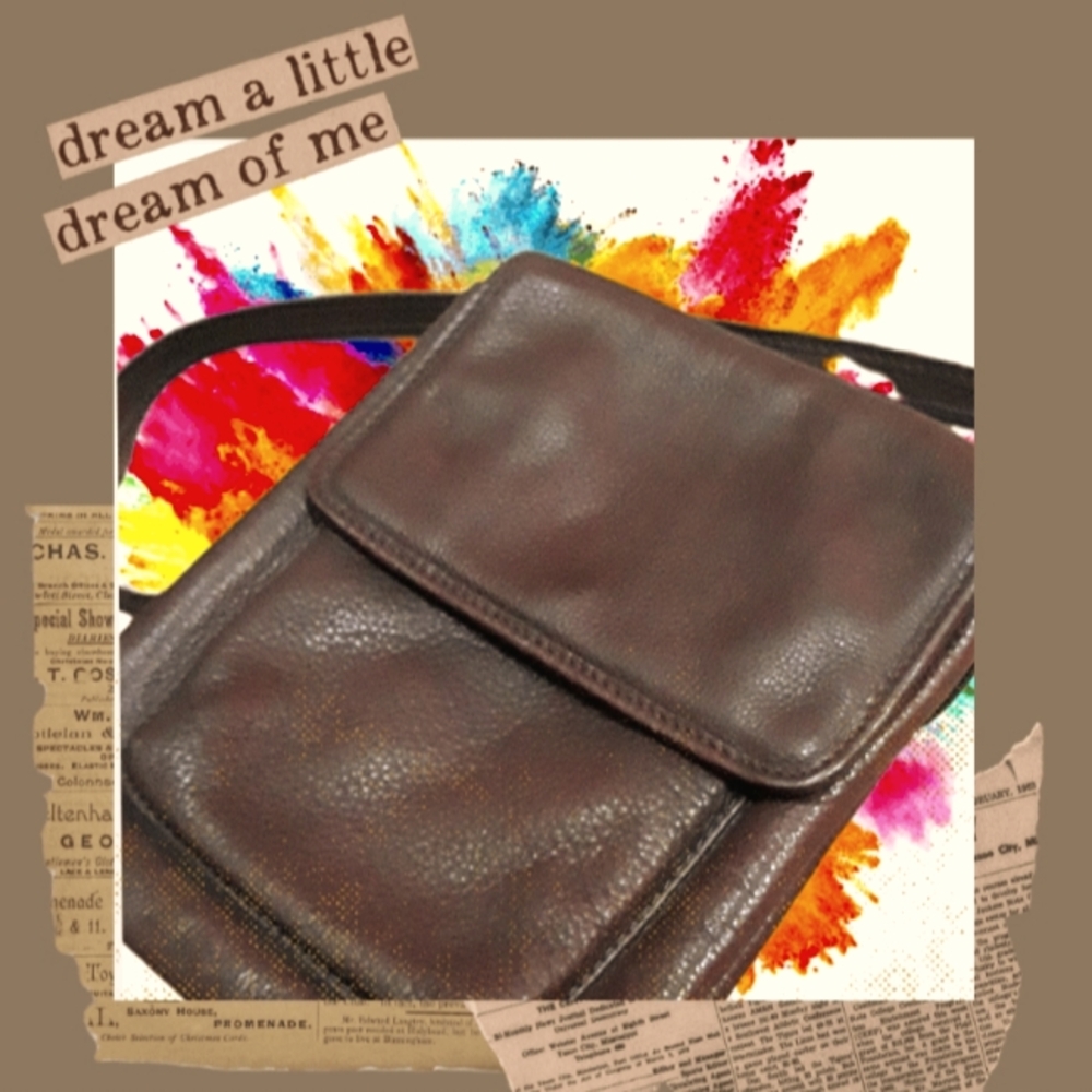 Fossil Leather Crossbody Purse